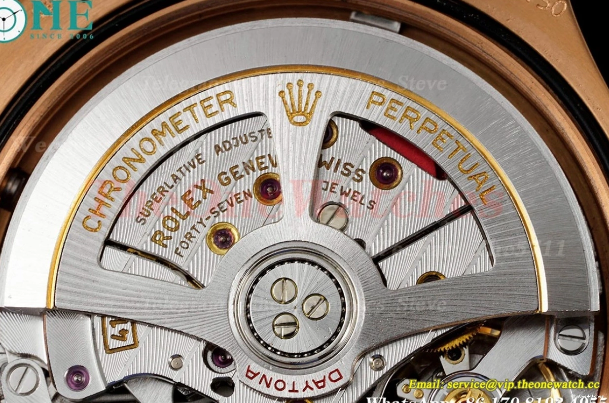 (Gain RG RU Weight) 40mm Daytona 126515 Dia QF Black SH4131 0113